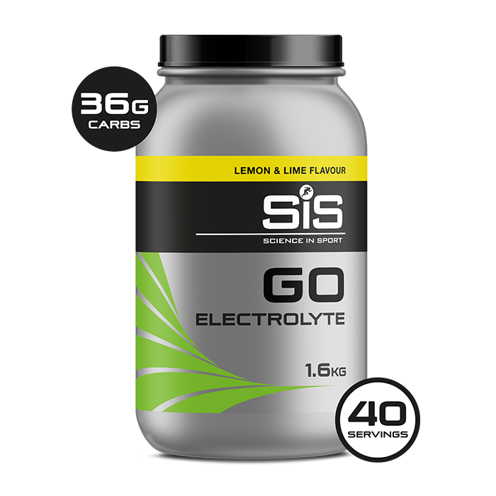 Science in Sport SIS Go Electrolyte - Lemon & Lime - 1.6kg Tilbehør > Energiprodukter > Energipulver